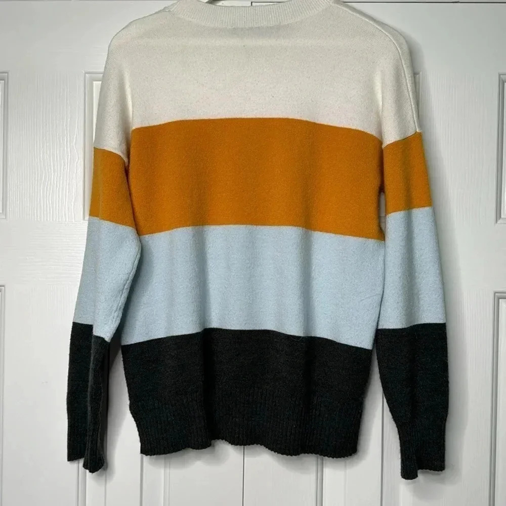 French Connection Small Color Block Soft Sweater - image 2